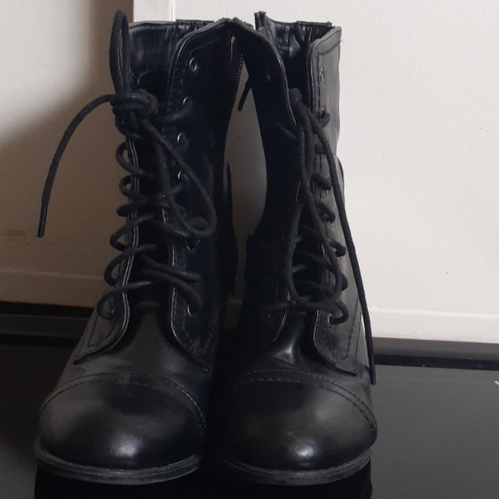 Lace up Combat boots